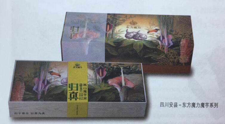 东方魔力魔芋系列企业品牌形象包装设计